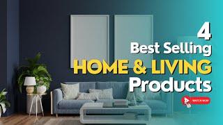 Top 4 Home and Living Print on-Demand Products That Will Skyrocket Your Online Sales