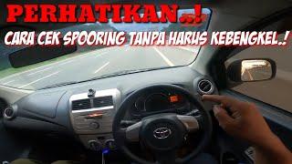 Tanpa alat..! Cara mudah Cek Spooring mobil