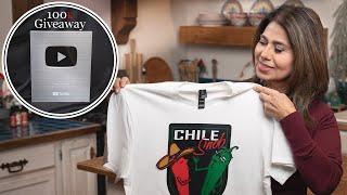 100K GIVEAWAY: Top Fans Get 3 Prizes, including a Chile Snob T-shirt