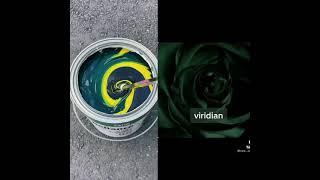 Rare Color Duet Series Part 3: Viridian #shorts