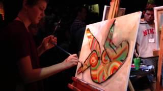 Art Battle 2014 Vancouver with Brianna Klassen