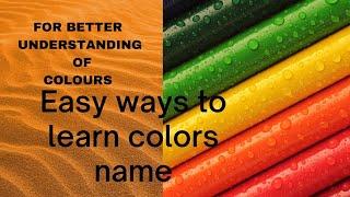 Pick the right correct color name|#colour#name|Lead Learning Kids|