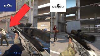 These bugs were fixed in SOURCE 2! CS:GO vs CS2