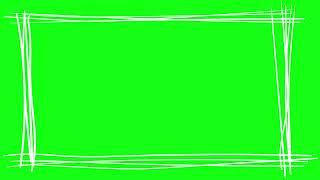 frame green screen/ doodle green screen/ Free for subscribers