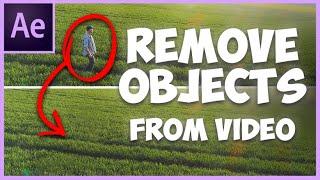 Remove Objects from Video in After Effects CC 2020