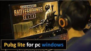 how to download and install pubg lite for pc
