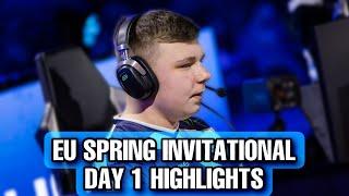 RLCS 22-23 Spring Invitational Day 1 Highlights | Main Stream | Europe | Rocket League