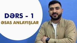 Dərs - 1. Əsas Anlayışlar | İnformatika | Kənan Şərifli