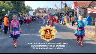 KARNAVAL MARCHING BAND "BAHANA SANG SURYA" SMP MUHAMMADIYAH 24 SAMBENG