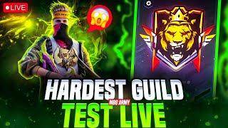 1VS1 & 1VS2 HARDEST GUILD TEST  CS RANK PUSH  #freefire #live #clasyfflive