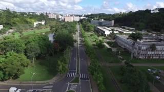 A famosa "reta" do campus Viçosa da UFV