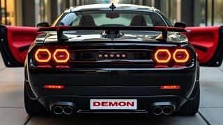 "2025 Dodge Challenger SRT Demon: The $120K King of Cars Unleashed!"