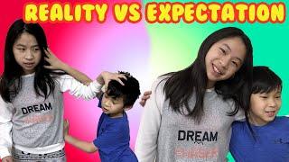 Expectation VS Reality Pretend Play Prank