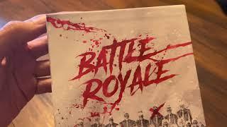 Battle Royale 4K UltraHD Blu-ray Limited Edition unboxing