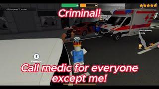 Emergency Hamburg Criminal Play Best Parts! Shots Fired, SEK Shootout! | ROBLOX (AmateurZ)