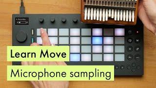 Ableton Move Tutorial: Using Move's Microphone to Record Samples