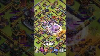 Super Archer Blimb Attack on Th15 #shorts #clashofclans #supercell #gaming #clashofclansvideos