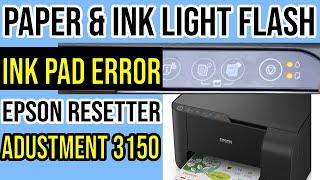 Epson L3150 Ink Pad Reset Using Epson Adjustment Program