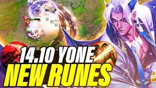 *NEW* Patch 14.10 Rune changes?! New setup on YONE?!