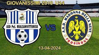 Real SanVittorese vs Madonna della Neve Campionato provinciale Lazio Giovanissimi U14