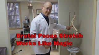 Brutal Psoas Stretch Works Like Crazy