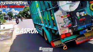 Truck oleng bos cantik || muatan gayor oleng ngangkat!!!