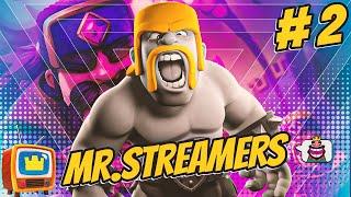 پوش کاپ شبانه با ستون بالون گلوبال  Mr.Streamers #2