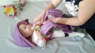 Как надеть рюкзак-кенгуру BabyActive Simple за 1 минуту