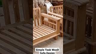 Simple teak Wood Sofa Set Design ||7827130064