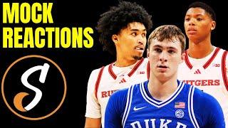 Reacting To The Latest 2025 NBA Mock Draft!