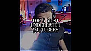 Top 5 Most Underrated YouTubers @MiniKlin @dumpylol @CrowRanaBurger @demiplays @SiahSpeaks