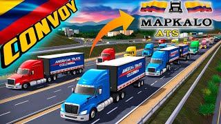 Cómo Unirte a un Convoy en MapKalo: Conduce por Colombia #americantrucksimulator  #truck