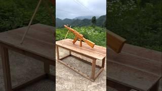 Handmade wooden Gun #shorts #ytshorts