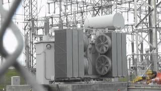 120 MVA transformer switched ON