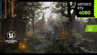 Unreal Engine 5.4 Forgotten Cemetery Tech Demo - A Glimpse Into Next-Gen Graphics | RTX 4080