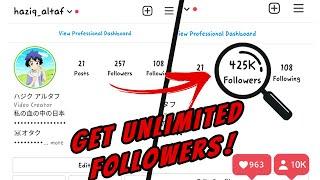 HOW TO INCREASE INSTAGRAM FOLLOWERS AND LIKES 2021 | 100% WORKING GENUINE METHOD!