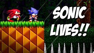 KNUCKLES SAVES SONIC!! NEW FOUND ALTERNATIVE ENDINGS | Sonic CD Creepypasta