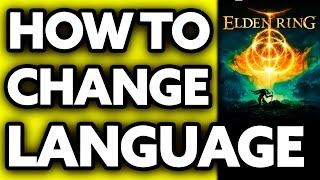 How To Change Elden Ring Language PS5 ??