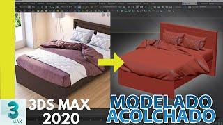 57 | 3ds Max CLOTH ACOLCHADO | Español