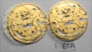 Chinese TC 2824 Clone vs Swiss ETA 2824 2 Watch Movements Co