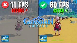Genshin Impact v4.4 - BEST SETTINGS for MAX FPS 2024 | Fix FPS Drops, Lags & Stutters!