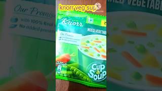 Knorr veg soup 10 seconds lo soup చెయ్యడం రాదా?