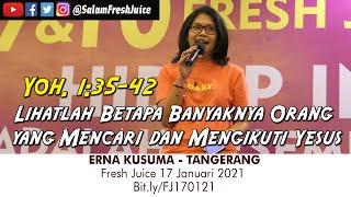 Official Daily Fresh Juice 17 Januari 2021 Erna Kusuma - Tangerang - Renungan Harian Katolik