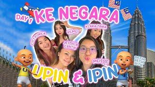 TERBANG KE NEGARA UPIN IPIN BARENG VILMEI ,MEISSIE ,KLARA ,CICI KOREA | HAMPIR DITINGGAL PESAWAT