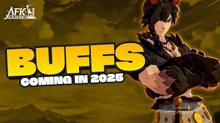 BUFFS Coming for Heroes & MORE in AFK Journey 2025