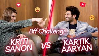 PopDiaries BFF Challenge Kriti Sanon And Kartik Aaryan, More on Shehzada | @ipopdiaries