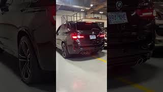 BMW X5M Cold Start and Rev V8 twin turbo Watch til the end!!
