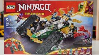 LEGO Ninjago 71820 Ninja Team Combo Vehicle – LEGO Speed Build Review