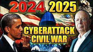 2024 Obama Leave The World Behind Cyberattack Movie and Apocalypse Civil War. Predictive Programming