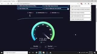 Excitel 300 Mbps | Internet Speedtest | Broadband | Delhi NCR